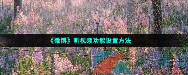 微博怎么聽視頻-聽視頻功能設置方法