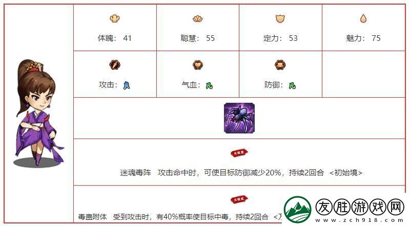 我要當(dāng)掌門紫蓮角色圖鑒介紹